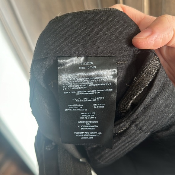 VOLCOM BIG BOYS FRICKIN MODERN STRETCH CHINO PANTS - Picture 5 of 6